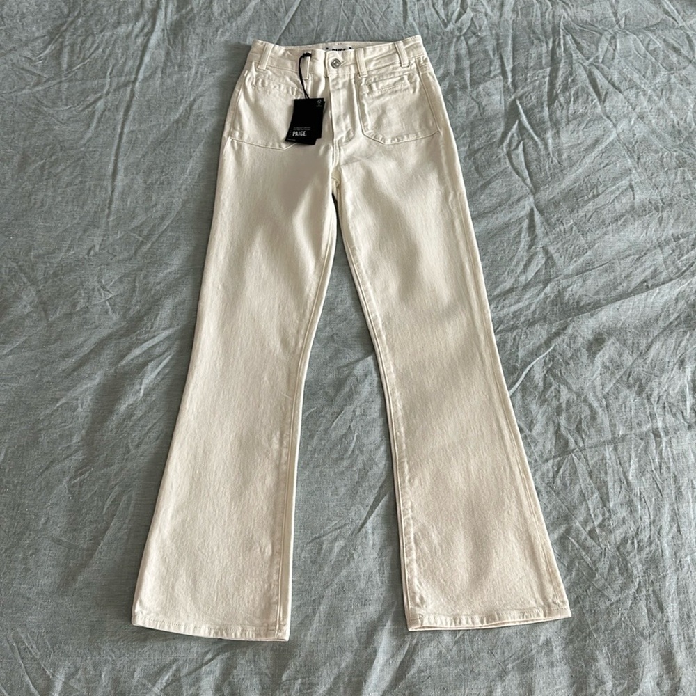 NWT Paige Claudine Ecru 23